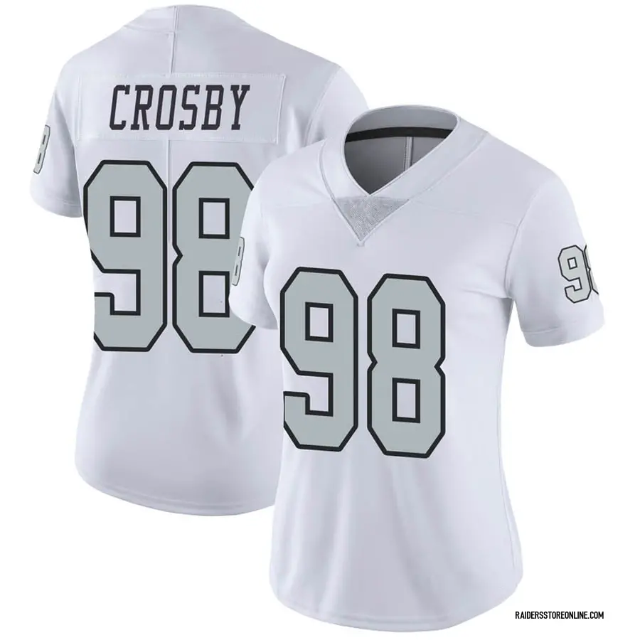 Nike Maxx Crosby Las Vegas Raiders Women's Limited White Color