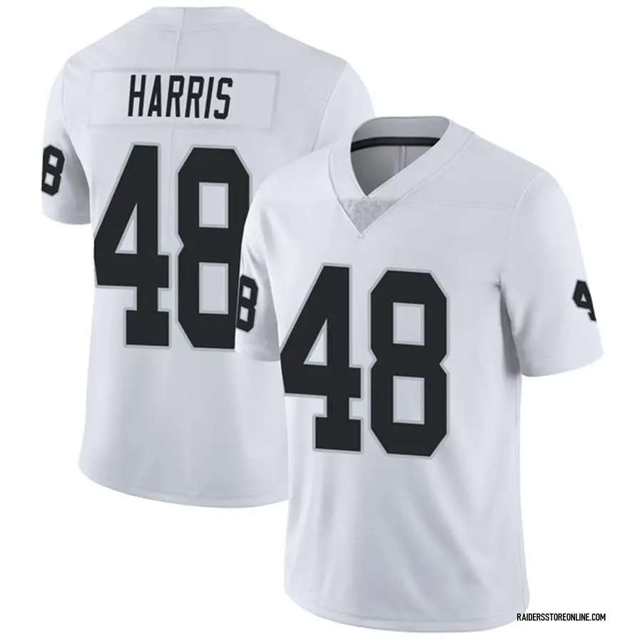 Nike Najee Harris Oakland Raiders Men's Limited White Vapor Untouchable Jersey