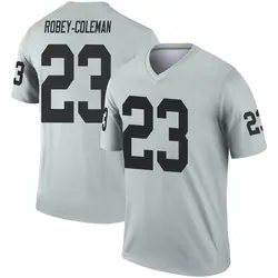 Nike Nickell Robey-Coleman Las Vegas Raiders Men's Legend Inverted Silver Jersey