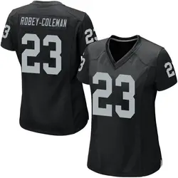Nike Nickell Robey-Coleman Las Vegas Raiders Women's Game Black Team Color Jersey