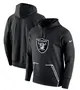 Nike Oakland Raiders Men's Black Champ Drive Vapor Speed Pullover Hoodie -