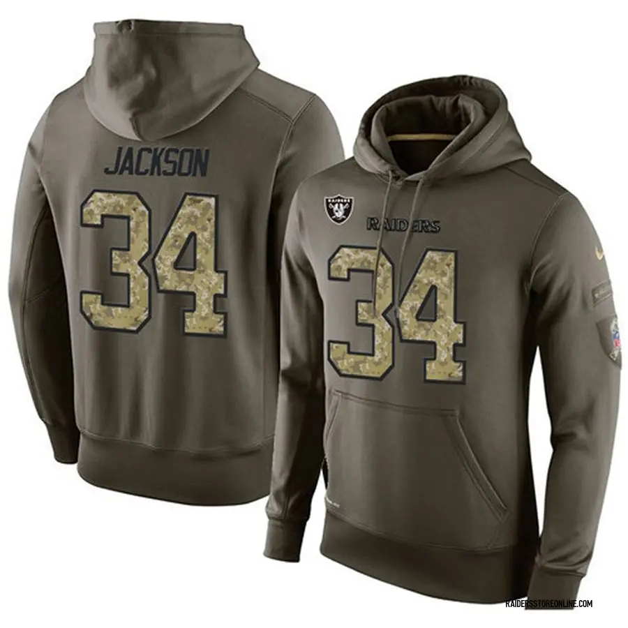 salute to service raiders hoodie