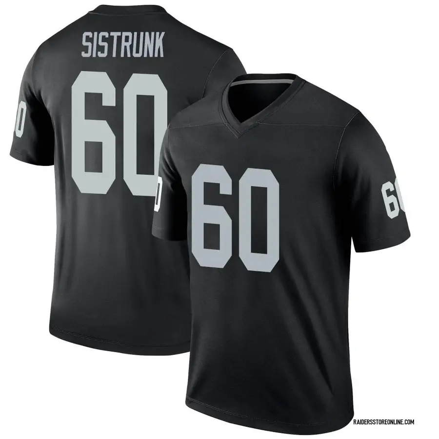 Nike Otis Sistrunk Las Vegas Raiders Men's Legend Black Jersey