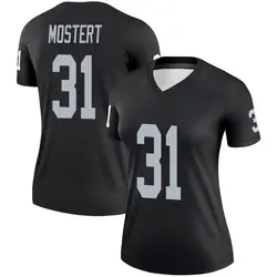 Nike Raheem Mostert Las Vegas Raiders Women's Legend Black Jersey
