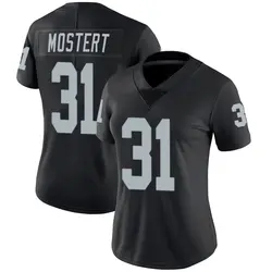 Nike Raheem Mostert Las Vegas Raiders Women's Limited Black Team Color Vapor Untouchable Jersey