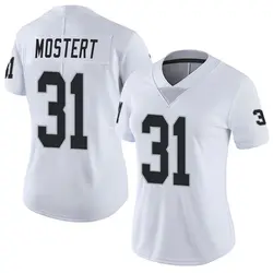 Nike Raheem Mostert Las Vegas Raiders Women's Limited White Vapor Untouchable Jersey