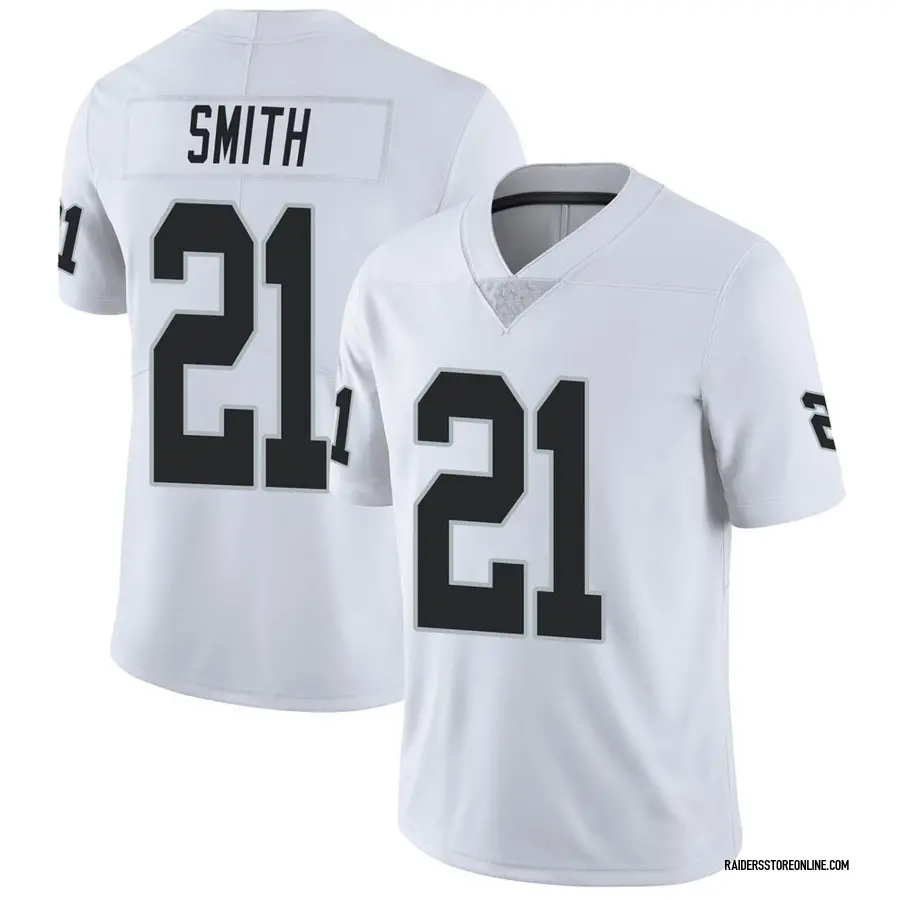 Nike Sean Smith Las Vegas Raiders Men's Limited White Vapor Untouchable Jersey
