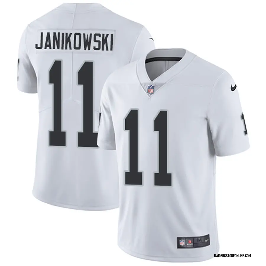 white janikowski jersey