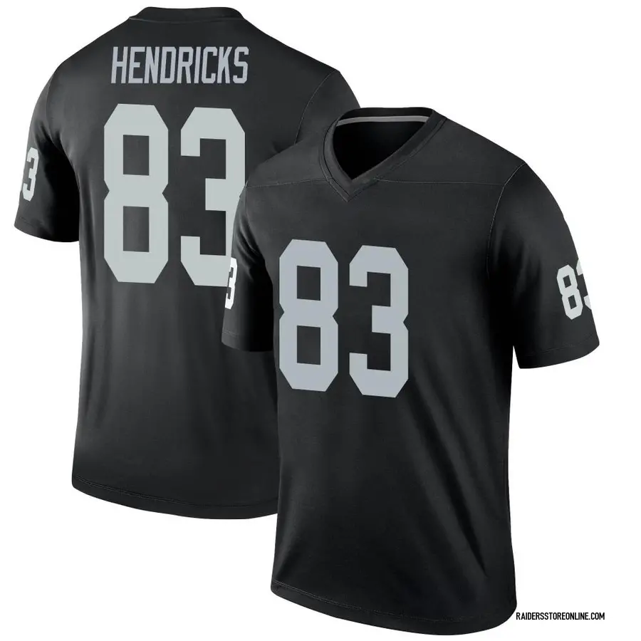 Nike Ted Hendricks Las Vegas Raiders Men's Legend Black Jersey