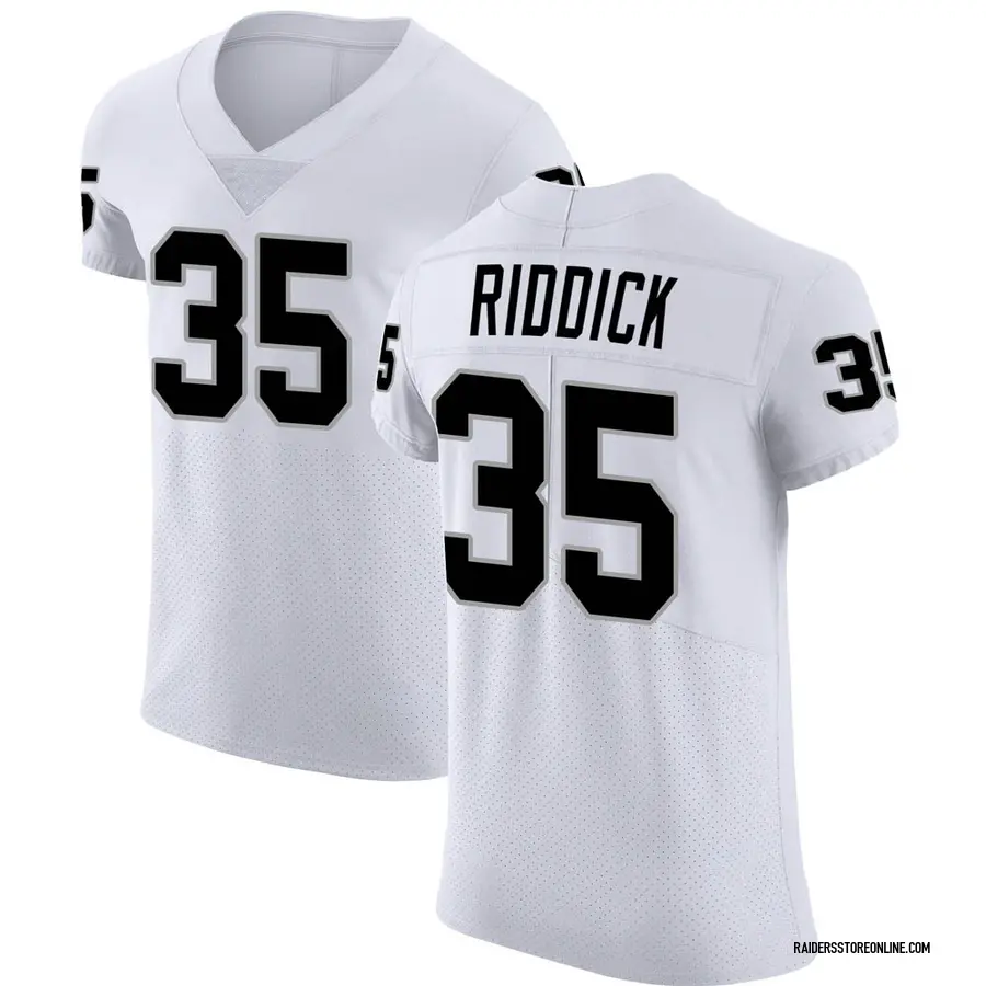 Nike Theo Riddick Las Vegas Raiders Men's Elite White Vapor Untouchable Jersey