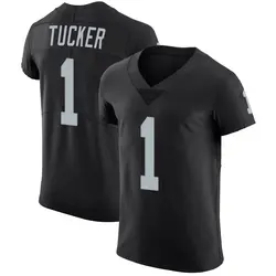 Nike Tre Tucker Las Vegas Raiders Men's Elite Black Team Color Vapor Untouchable Jersey