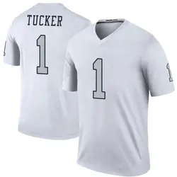 Nike Tre Tucker Las Vegas Raiders Men's Legend White Color Rush Jersey