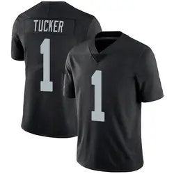 Nike Tre Tucker Las Vegas Raiders Men's Limited Black Team Color Vapor Untouchable Jersey