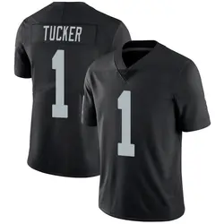 Nike Tre Tucker Las Vegas Raiders Youth Limited Black Team Color Vapor Untouchable Jersey