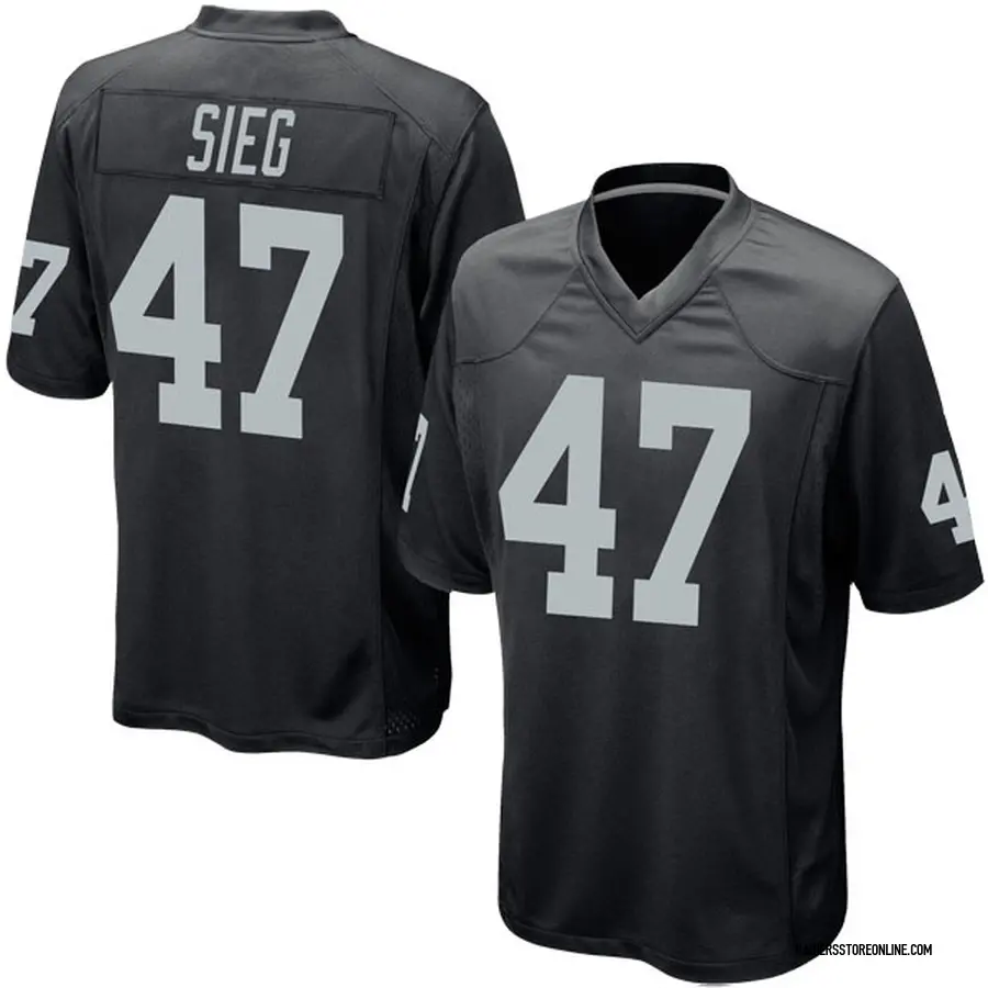 oakland raiders youth jersey