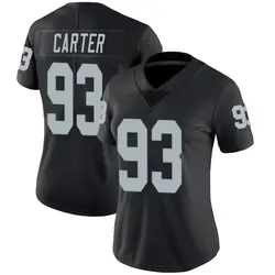 Nike Zach Carter Las Vegas Raiders Women's Limited Black Team Color Vapor Untouchable Jersey